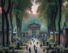 Descubre la belleza oculta de Varsovia: Caminar por el Parque Powązki y visitar el cementerio