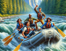 Descubre la emoción de experimentar el rafting en el río Czarna Hancza en Polonia: ¡Aventura sin límites!