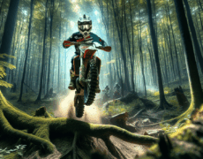 Descubre la emoción de hacer motocross en el impresionante bosque de Bialowieza en Polonia