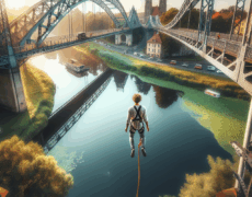 ¡Vive la emoción extrema! Descubre todo sobre el puenting en el icónico puente de Gliwice en Polonia