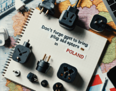 Consejos de viaje: No olvides llevar adaptadores de enchufe cuando visites Polonia