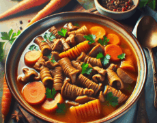 Descubre el auténtico sabor de Polonia con nuestra receta de Flaki po warszawsku