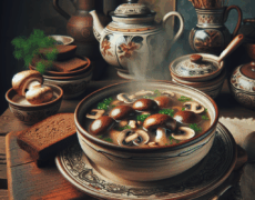 Descubre la auténtica receta de Zupa Grzybowa, el delicioso plato típico de Polonia