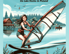 Descubre la emoción de practicar windsurf en el espectacular lago Necko en Polonia: ¡Un paraíso para los amantes del windsurf!