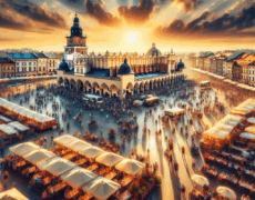 Descubre la belleza de la Plaza del Mercado en Cracovia, Polonia: Una guía para recorrerla