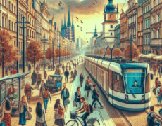 Descubre la mejor manera de desplazarte por las ciudades en Polonia: ¡Aprovecha el transporte público!